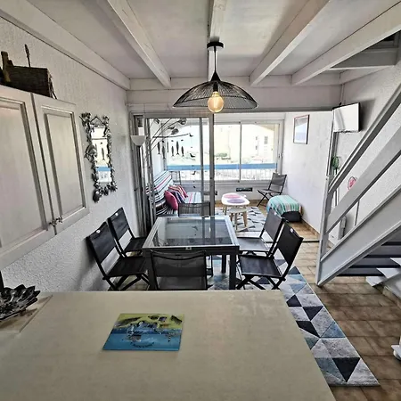 Le Mykonos - Appt T2 Cab Ou Mezz 6 Couchages Port Leucate. Ref: 2myk_15c Mae-7254 דירה *